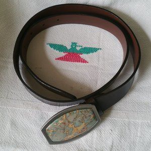 Coldwater Creek genuine leather belt